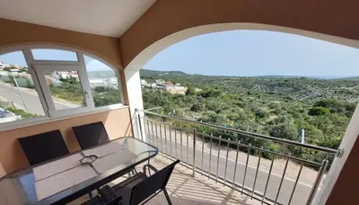 Balkon ili terasa u objektu Seaview apartment Primošten