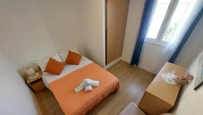 Krevet ili kreveti u jedinici u objektu Seaview apartment Primošten