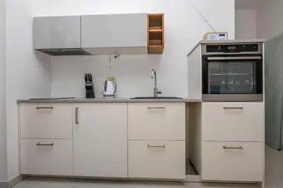 Kuhinja ili čajna kuhinja u objektu Apartments Verdina