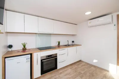 Kuhinja ili čajna kuhinja u objektu Mobile home Banovi dvori