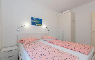 Krevet ili kreveti u jedinici u objektu Stunning Home In Zatoglav With Wifi