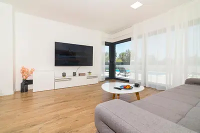 TV i/ili zabavni centar u objektu Villa Abelia