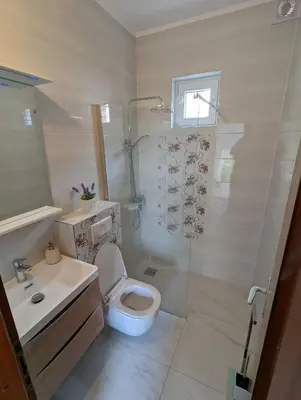Kupaonica u objektu Apartments Magnolija 50m from beach