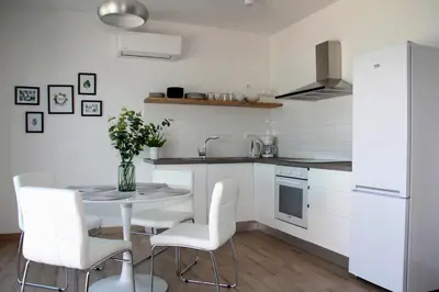 Kuhinja ili čajna kuhinja u objektu Apartmani Šara