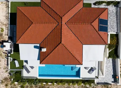 Bazen u objektu Villa Infinity View ili u blizini