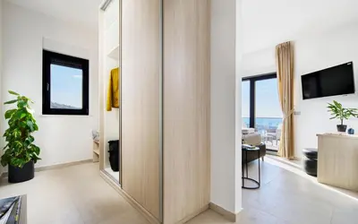 TV i/ili zabavni centar u objektu Villa Infinity View