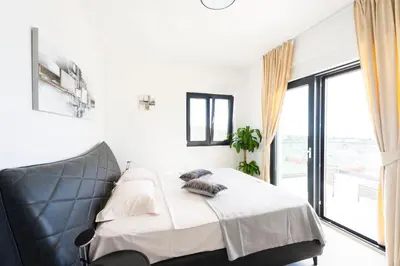 Krevet ili kreveti u jedinici u objektu Villa Infinity View