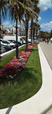 Vrt u objektu Villa Pera Apartments