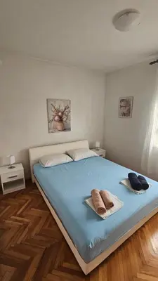 Krevet ili kreveti u jedinici u objektu apartmantaja