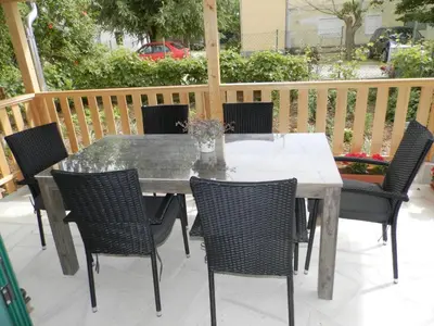 Balkon ili terasa u objektu Apartment Slavica