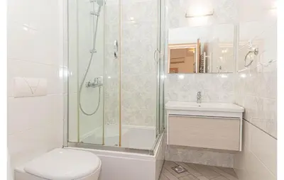 Kupaonica u objektu Gorgeous Apartment In Brodarica