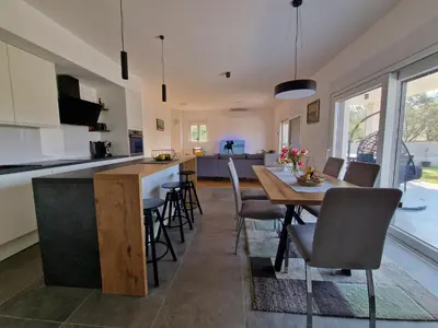 Kuhinja ili čajna kuhinja u objektu Villa Adria near Šibenik, 90 meters from the sea