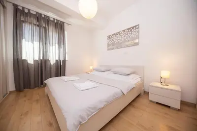Krevet ili kreveti u jedinici u objektu Apartman Sea View