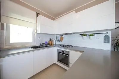 Kuhinja ili čajna kuhinja u objektu Apartman Sea View