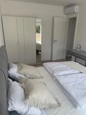 Krevet ili kreveti u jedinici u objektu Soltysovka apartments
