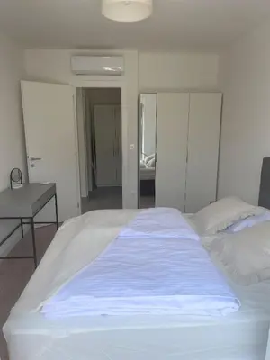 Krevet ili kreveti u jedinici u objektu Soltysovka apartments