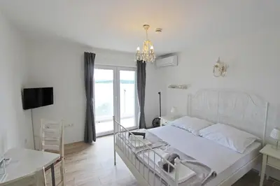 Krevet ili kreveti u jedinici u objektu Villa Danica Murter