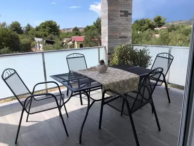 Balkon ili terasa u objektu Apartament Maja