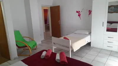 Krevet ili kreveti u jedinici u objektu Apartmani Tomislav