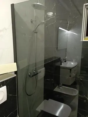 Kupaonica u objektu Apartmani Trubi 3