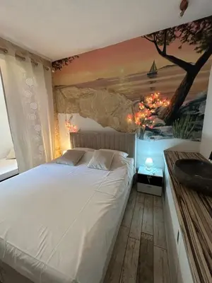 Krevet ili kreveti u jedinici u objektu Loft terrasse