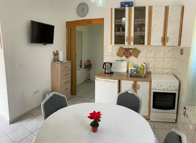 Kuhinja ili čajna kuhinja u objektu Apartmani RA