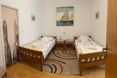 Krevet ili kreveti u jedinici u objektu Apartmani RA