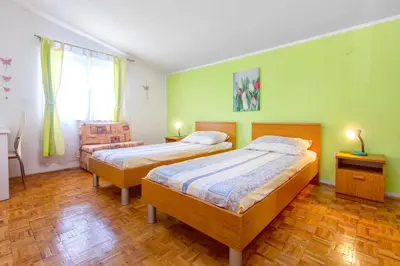 Krevet ili kreveti u jedinici u objektu Apartmani Alaga B