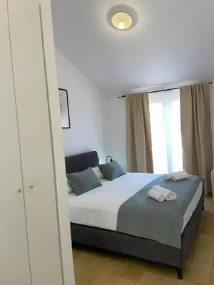 Krevet ili kreveti u jedinici u objektu Room accomodation Jezera Lovišća