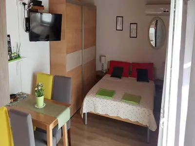 Krevet ili kreveti u jedinici u objektu Apartments Snježana Carev