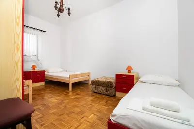 Krevet ili kreveti u jedinici u objektu Apartments Ivan