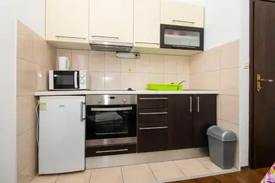 Kuhinja ili čajna kuhinja u objektu Apartments Ivan