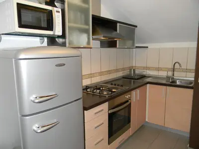 Kuhinja ili čajna kuhinja u objektu Apartments Lorenco