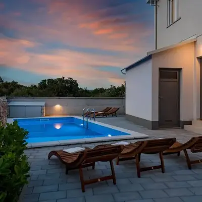 Holiday house Mareta - outdoor swimming pool