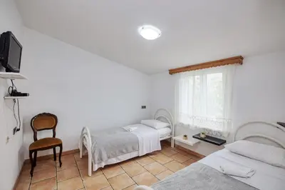 Krevet ili kreveti u jedinici u objektu Seaside holiday house Stupin Celine, Rogoznica - 19871