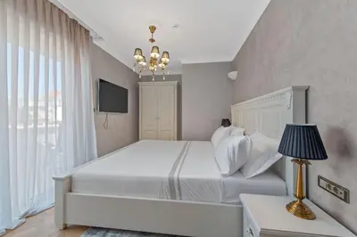 Krevet ili kreveti u jedinici u objektu Villa Carolus-Luxurious Dalmatia Villa