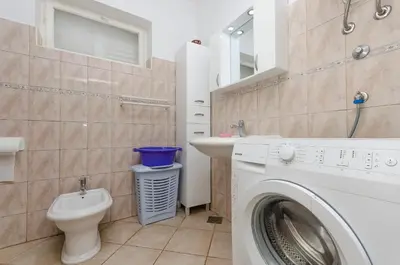 Kupaonica u objektu Apartment Slobodan by the sea