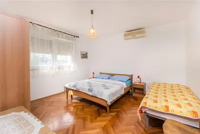 Krevet ili kreveti u jedinici u objektu Apartments Jerko