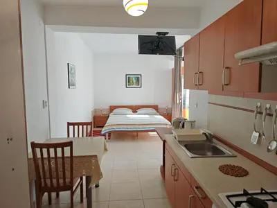 Kuhinja ili čajna kuhinja u objektu Apartment Paladin