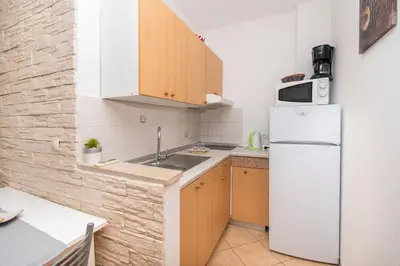 Kuhinja ili čajna kuhinja u objektu Apartment Monika
