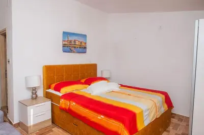 Krevet ili kreveti u jedinici u objektu Family friendly house with a swimming pool Cista Velika, Vodice - 20227