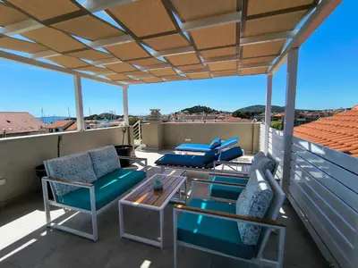 Balkon ili terasa u objektu Villa Ankica