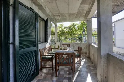 Balkon ili terasa u objektu Apartments by the sea Rogoznica - 20165
