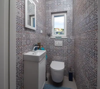 Kupaonica u objektu Villa Salacija