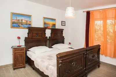 Krevet ili kreveti u jedinici u objektu Family friendly house with a swimming pool Cista Velika, Vodice - 20234