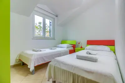 Krevet ili kreveti u jedinici u objektu Apartmani Mato
