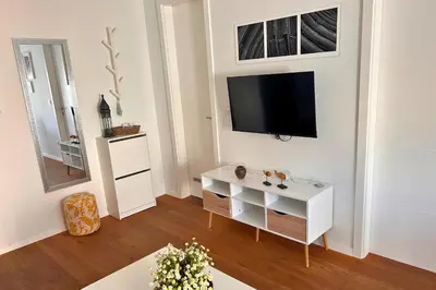 TV i/ili zabavni centar u objektu Luxury Apartment Ansi