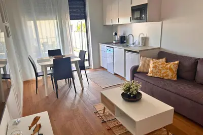 Kuhinja ili čajna kuhinja u objektu Luxury Apartment Ansi