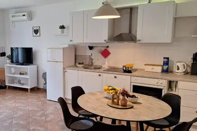 Kuhinja ili čajna kuhinja u objektu Family-friendly apartments with swimming pool Brodarica, Sibenik - 20248
