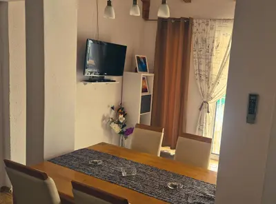 TV i/ili zabavni centar u objektu Apartment in Tribunj with sea view, terrace, air conditioning, WiFi 68-2
